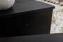 Nordure Orion Mesa de Centro Wood Black 90cm Ancho x 30cm Alto x 60cm Fondo Tablero Melamina